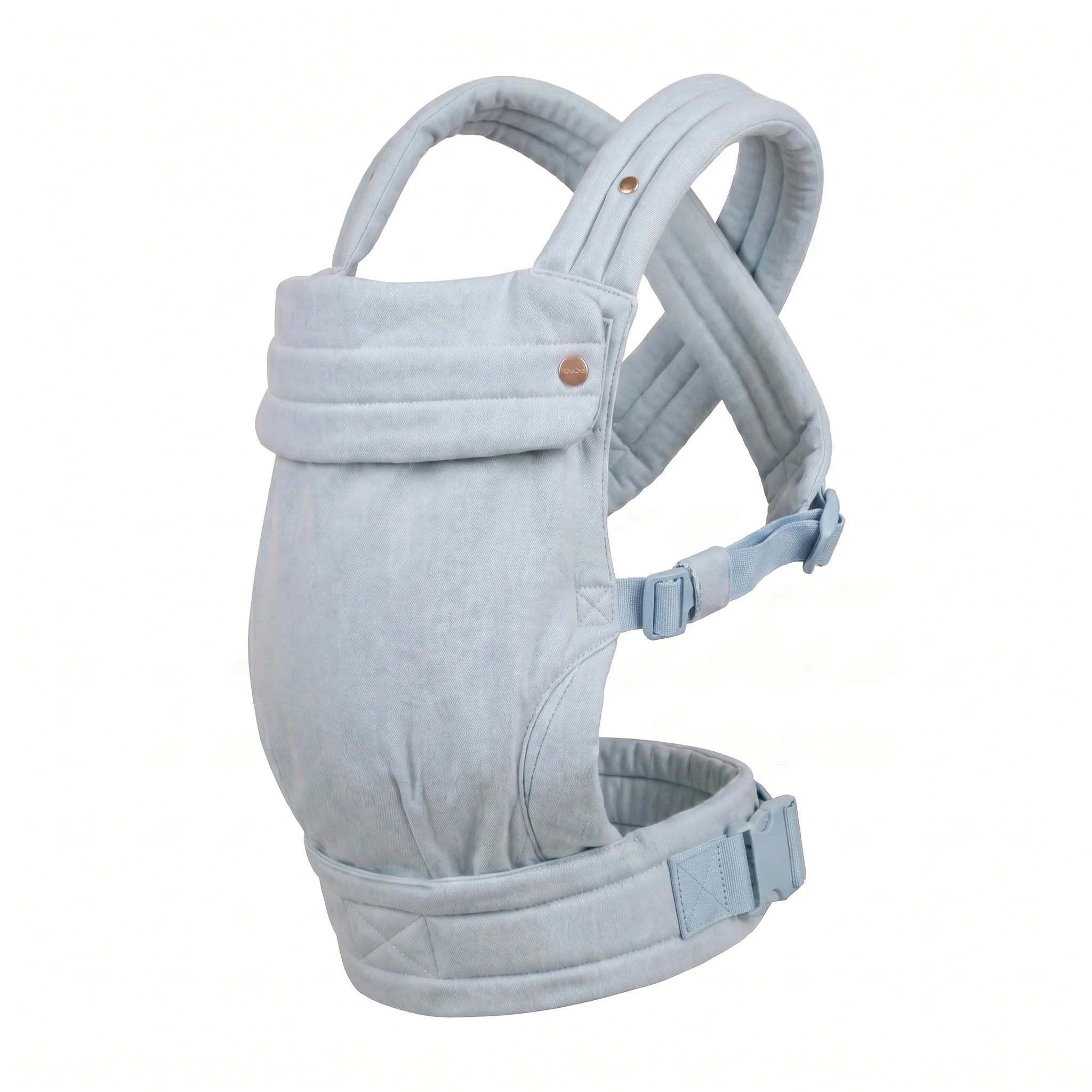 Amari - Ergonomic Baby Carrier - Ivory Blue