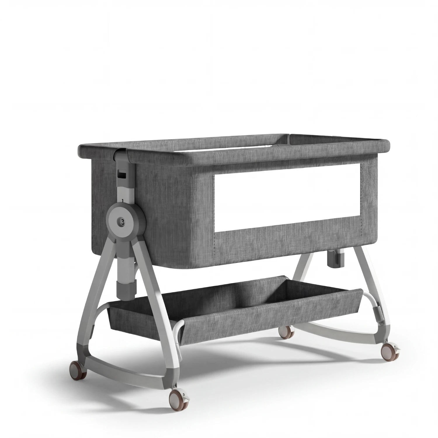 Luxury Adjustable Baby Cot - Bedside Co-Sleeper