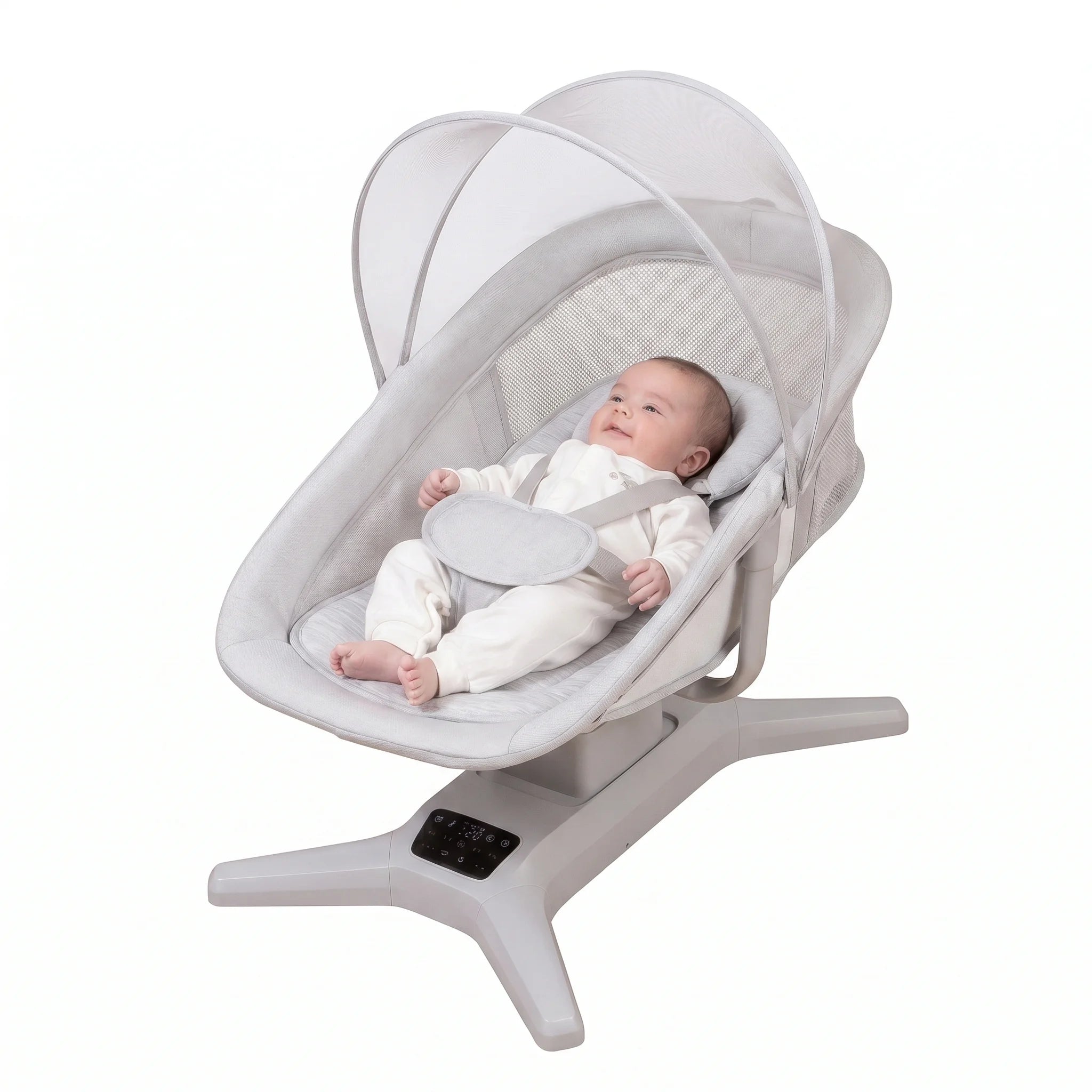 Amari - Premium Baby Bouncer 360° - Automatic Rocking